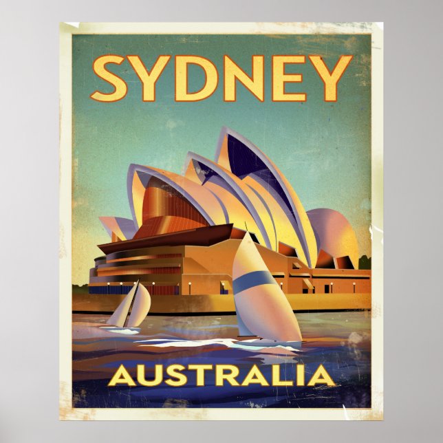 Sydney Opera house Poster (Front)