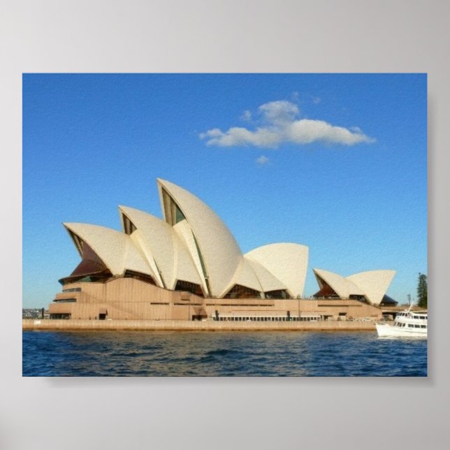 Sydney Opera House Poster (Front)