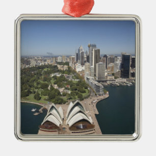 Sydney Opera House, Royal Botanic Gardens, CBD Metal Tree Decoration