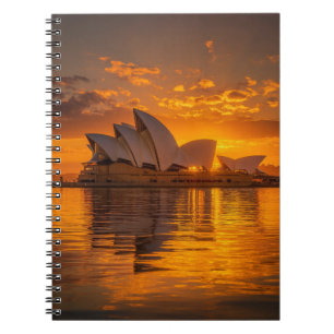 Sydney Opera House Sunrise Notebook