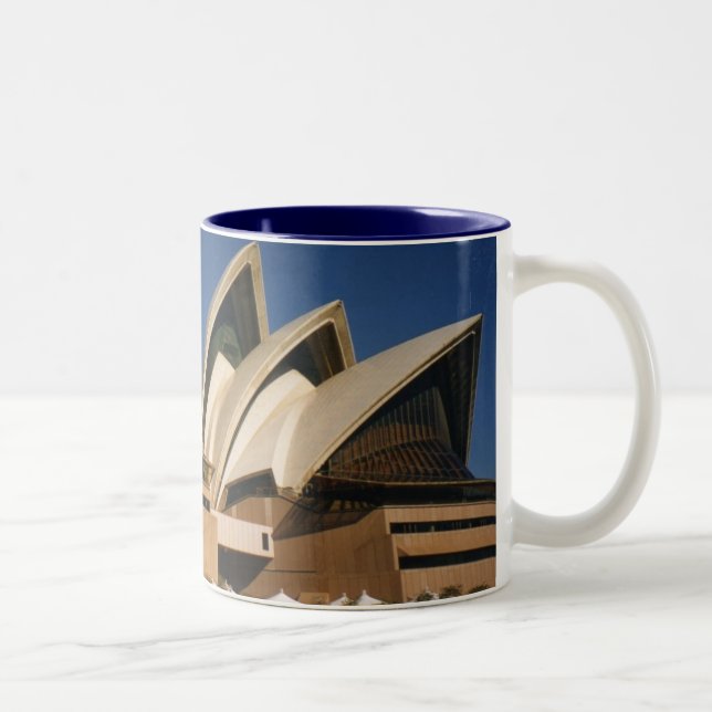 Sydney Opera House Two-Tone Coffee Mug (Right)
