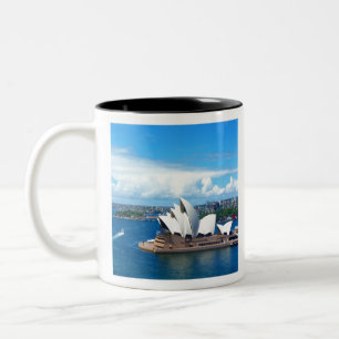 Sydney Opera House Two-Tone Coffee Mug