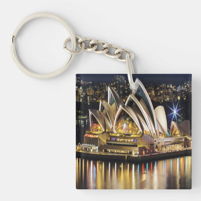 Sydney - OPERA HOUSE - view Key Ring (Front)