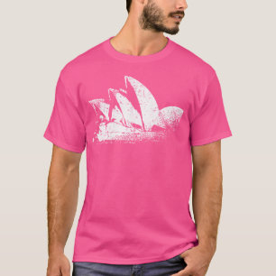 Sydney Opera House Vintage Skyline Australia Trip T-Shirt