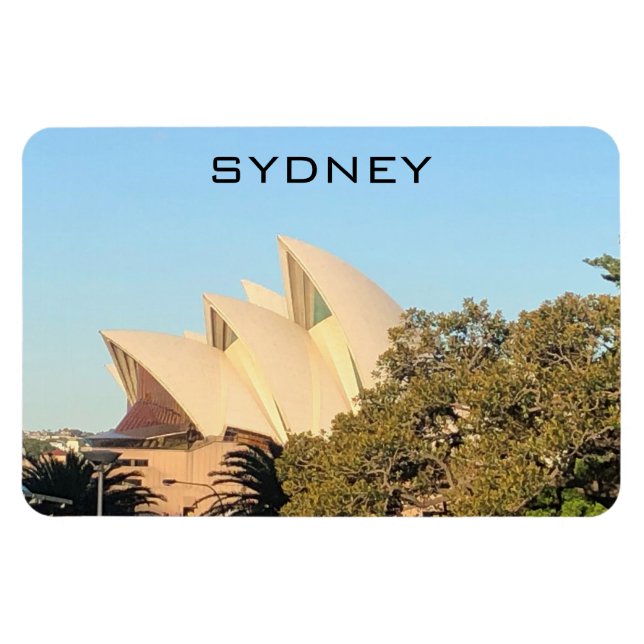 sydney opera sails magnet (Horizontal)