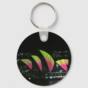 sydney opera vivid key ring
