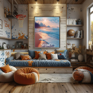 Sydney: Port City - Coastal Beauty. Poster