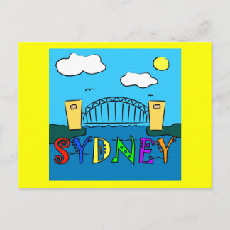 sydney postcard