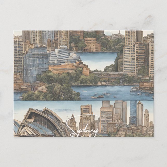 Sydney Postcard (Front)