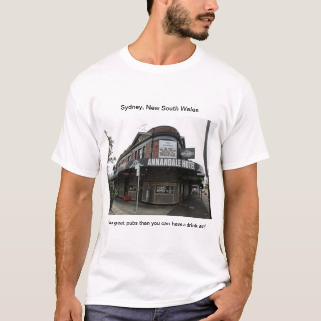 Sydney Pubs: Annandale Hotel T-Shirt (Front)