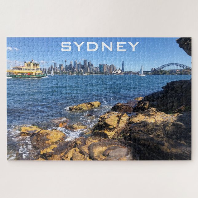 sydney rocks ferry jigsaw puzzle (Horizontal)