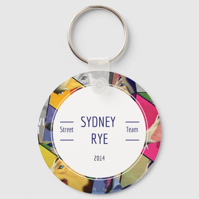 Sydney Rye keychain (Front)