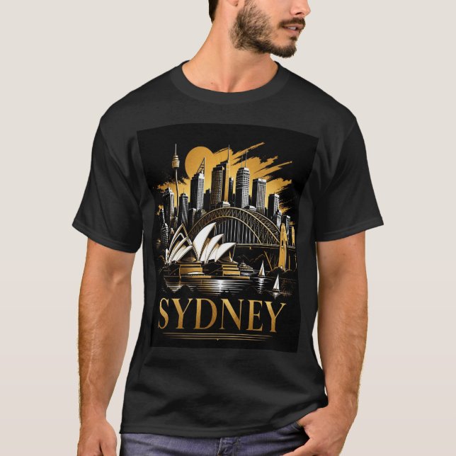 Sydney Skyline T-Shirt (Front)