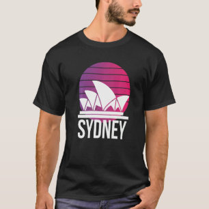 Sydney Sunrise Opera House In Australia South Wale T-Shirt