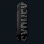 Sydney - Urban Style - Skateboard<br><div class="desc">cool urban design</div>