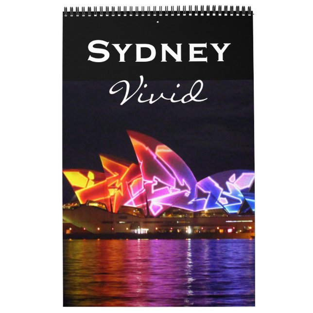 sydney vivid calendar (Cover)