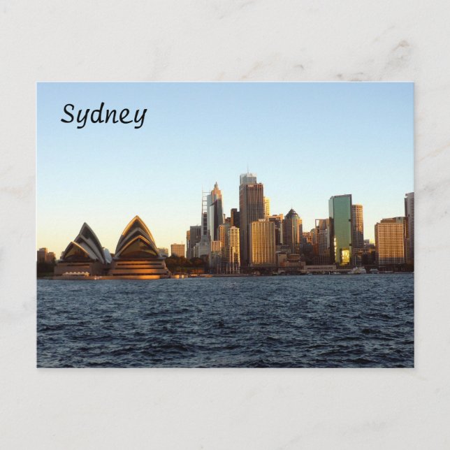 sydney waters postcard (Front)