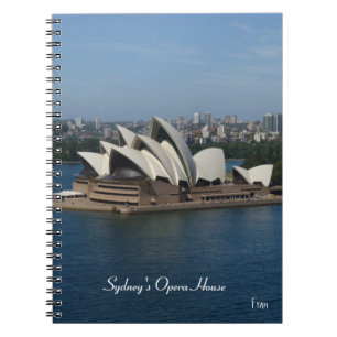 Sydney's Opera House Spiral Notebook