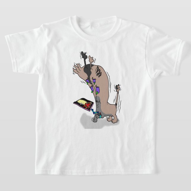 Syfy Watch Cat T-Shirt (Laydown)