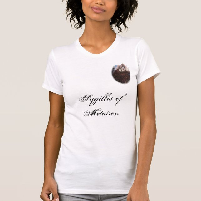 Syg2, Sygillis of Metatron ladies scoop T-Shirt (Front)