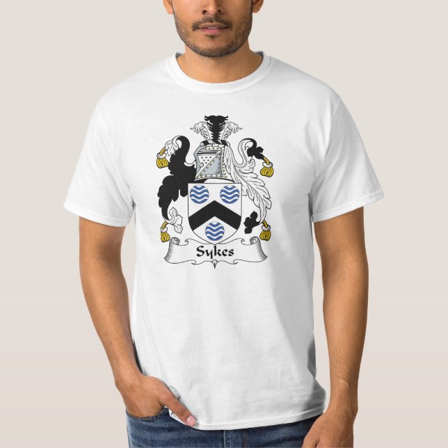 Sykes Family Crest T-Shirt (Front)