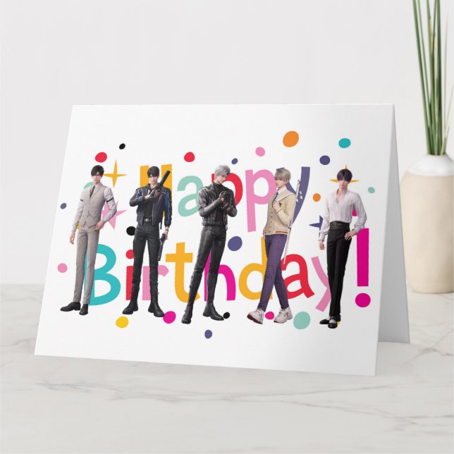 Sylus Caleb Xavie Love and Deepspace Inspired Card (Front)