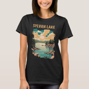 Sylvan Lake SD Pine Green Travel T-Shirt