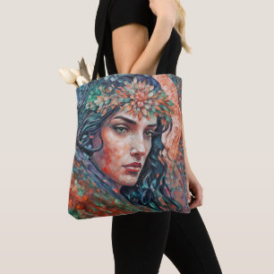 “Sylvarra” - Whispers in the Tesserae    Tote Bag