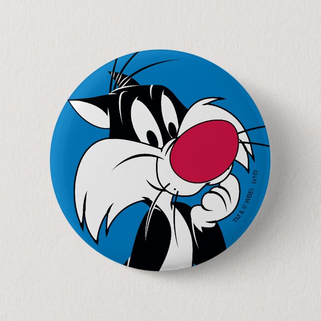 Sylvester Jr. | Classic Pose 6 Cm Round Badge (Front)