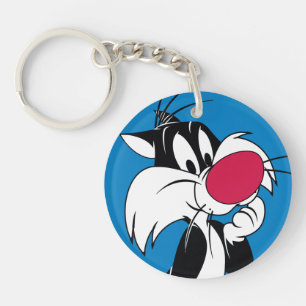 Sylvester Jr.   Classic Pose Key Ring