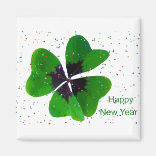 Sylvester New Year's Day Annual Financial Statemen Magnet