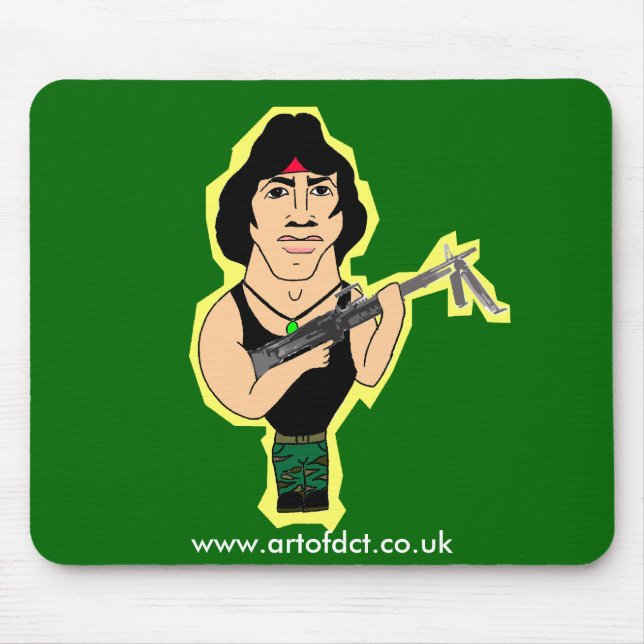 Sylvester Rambo Mouse Pad (Front)