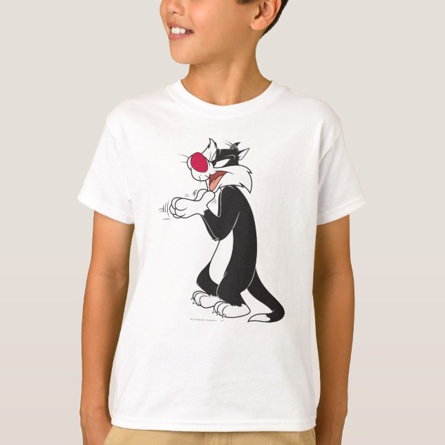 SYLVESTER™ Rubbing Paws T-Shirt (Front)