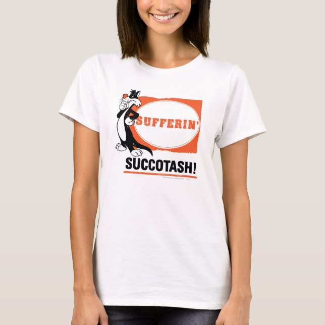 SYLVESTER™ Sufferin' Succotash! T-Shirt (Front)
