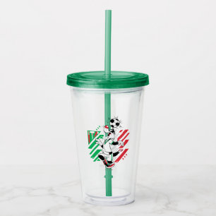 SYLVESTER™ Team Italy Soccer Graphic Acrylic Tumbler