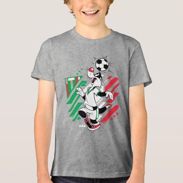 SYLVESTER™ Team Italy Soccer Graphic Tri-Blend Shirt (Front)