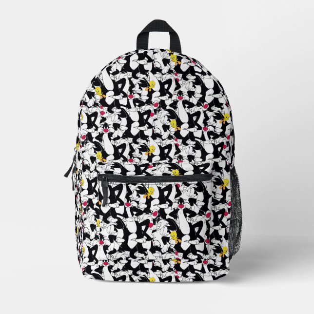SYLVESTER™ & TWEETY™ Pattern Printed Backpack (Front)