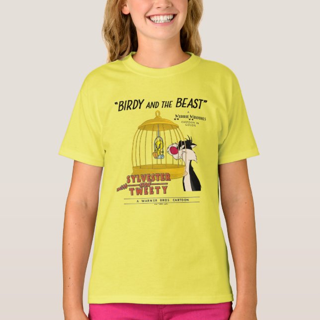 SYLVESTER™ & TWEEY™ | Birdy and the Beast T-Shirt (Front)