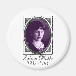 Sylvia Plath Magnet