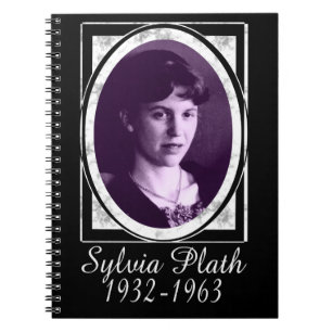 Sylvia Plath Spiral Notebook