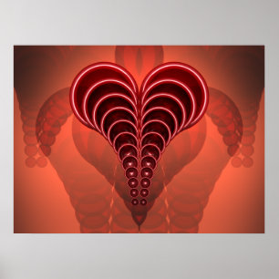 Sylvia's Heart I Poster