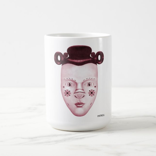 Sylvie Pink Coffee Mug (Center)