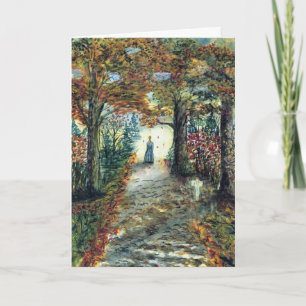 Symapthy watercolor painting l card