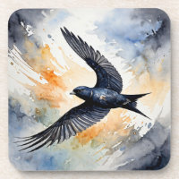 Symbiotic Sky Dancer: Graceful Swift BIrd