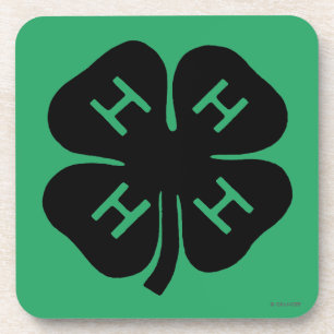 Symbol: 4-H Club Coaster