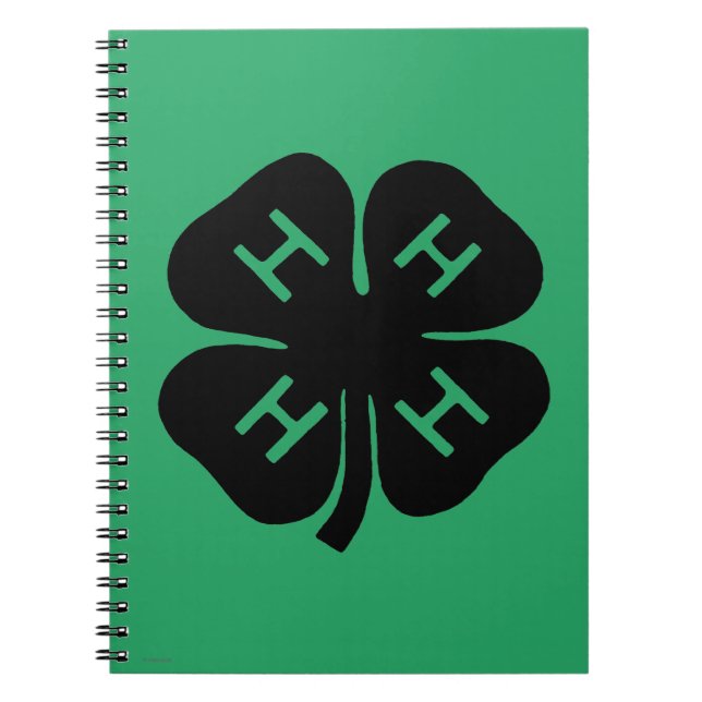 Symbol: 4-H Club Spiral Notebook (Front)