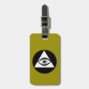 Symbol: All Seeing Eye Luggage Tag