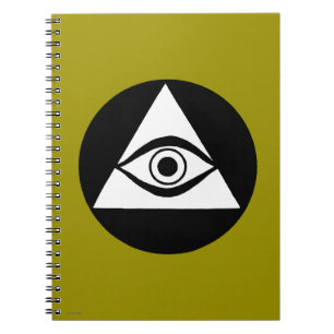 Symbol: All Seeing Eye Spiral Notebook