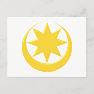 Symbol Astarte Ishtar Postcard