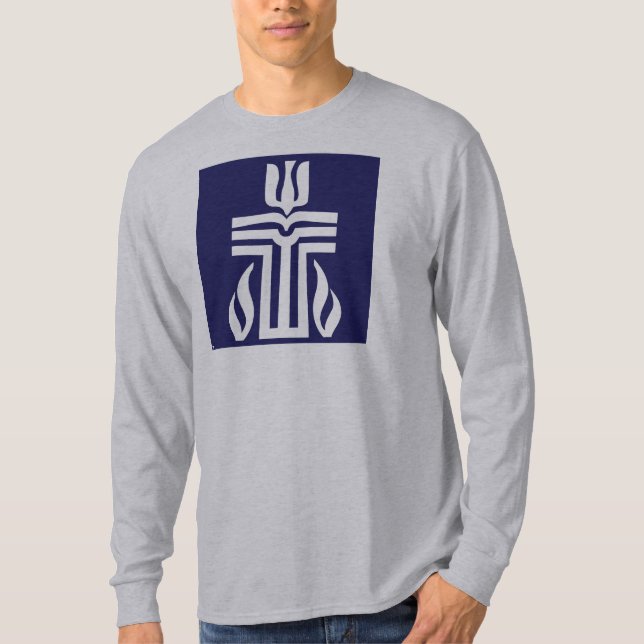 symbol-bluewhite T-Shirt (Front)